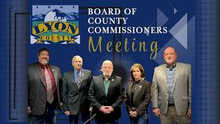 Lyon County Board of Commissioners Meeting - Code Enforcement Workshop 03.16.2026