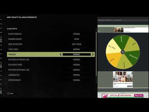 Madden 24 Draft Class Strength