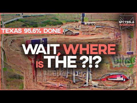 Wait, where the heck is the?!? Giga Texas is 95.6% done