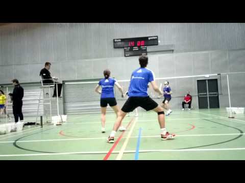 2 XD 1ste game BC Iduna - BC Smashing