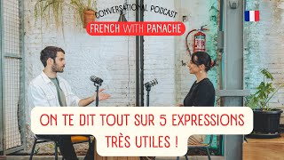 On te dit tout sur 5 expressions françaises très utiles ! 🇫🇷 SUBTITLES (Intermediate/Advanced)