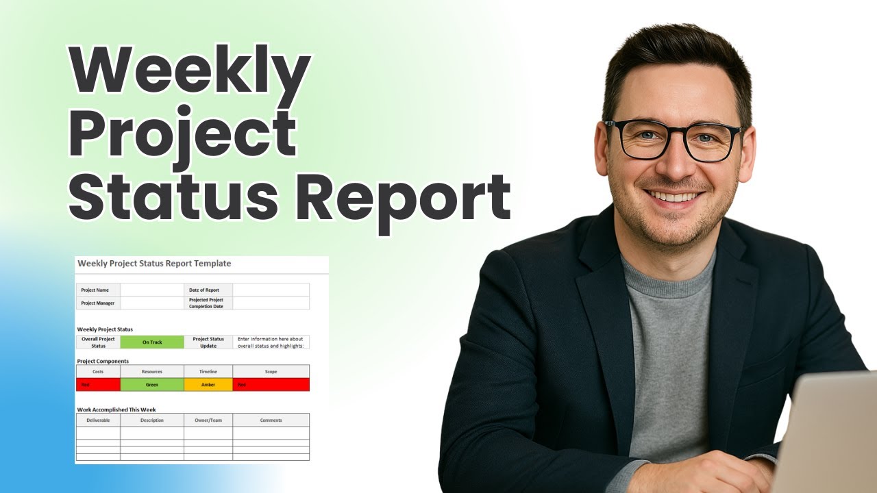 The Weekly Project Status Report Template That Saves You Time!