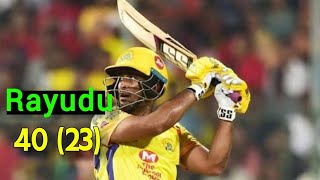 IPL 2019 Ambati Rayudu Batting | | Rayudu Batting |CSK vs KKR