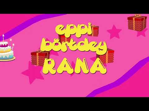 İyi ki doğdun RANA - İsme Özel Roman Havası Doğum Günü Şarkısı (FULL VERSİYON)