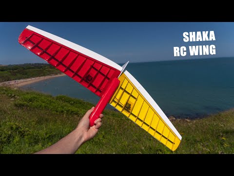 Shaka Wing Glider - Build and Maiden Flight