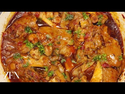 How to Cook the most Delicious Spicy Trotters Stew