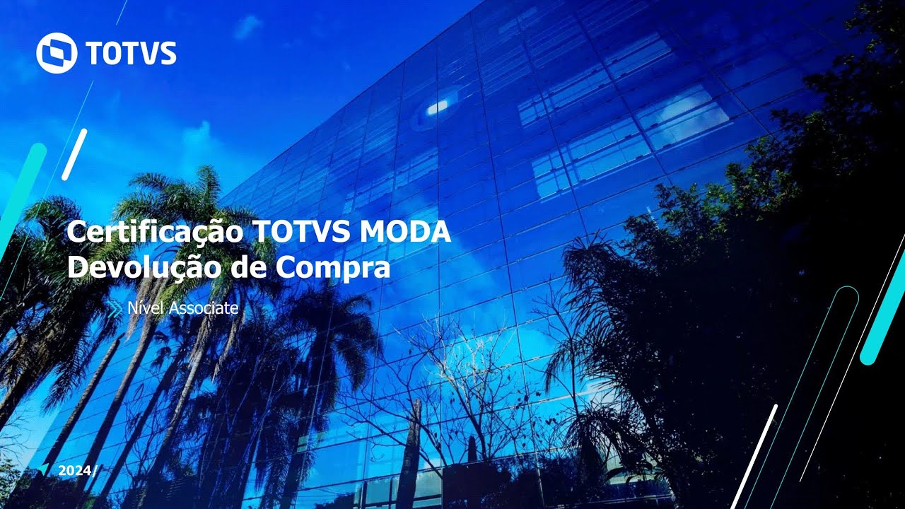 Certificação TOTVS MODA | Devolução de Compra