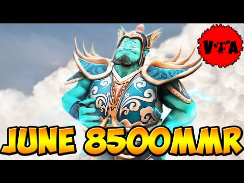 Dota 2 - June 8500 MMR Plays Storm Spirit vol #1 - Ranked Match