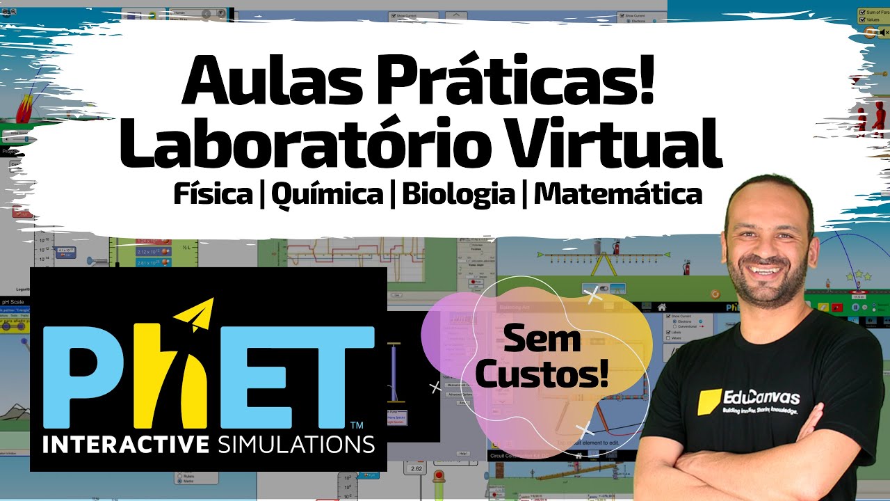 Como trazer a prática para as aulas online: Laboratórios Virtuais | Tutorial PhET 2021 | Simuladores