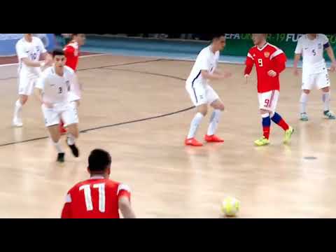 FUTSAL EURO-2019 U19. Qualification. Russia - Greece. 4:0.