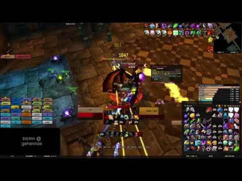Classic WoW -  Fury Warrior @ Razorgore, 99 parse (1418.3dps)