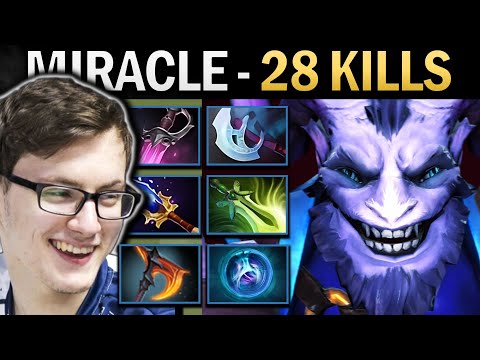 Riki Dota Gameplay Miracle with 28 Kills and Manta