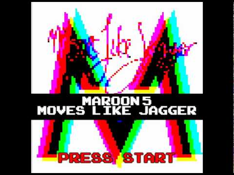 ( 8-BIT REMIX ) Maroon 5 - Moves Like Jagger Ft. Christina Aguilera
