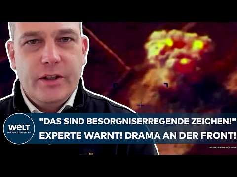 PUTINS KRIEG: "Das sind besorgniserregende Zeichen!" Experte warnt! Dramatische Front-Entwicklung!