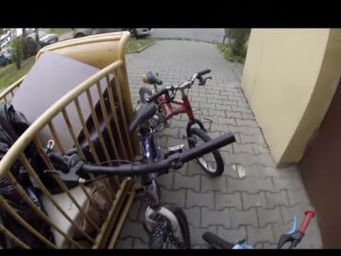 Jakis czas temu -Prezentowalem powyrzucane rowery -W Krakowie to niestety czesty widok 