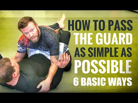 Jiu-Jitsu Guard Passes | 6 Basic but Effective Guard Passes for Gi or No Gi