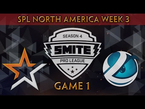 SMITE Pro League S4 Spring Split Week 3 (NA) - Team Allegiance vs. Luminosity Gaming (Game 1)