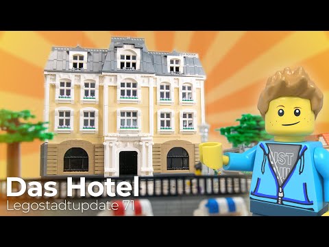 Lego-Stadt (Teil 71) Das Hotel steht! – Das Dach – Hotel Teil 4