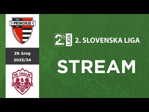 Primorje eMundia - Triglav Kranj | 29. krog 2.SNL 23/24 | Stream