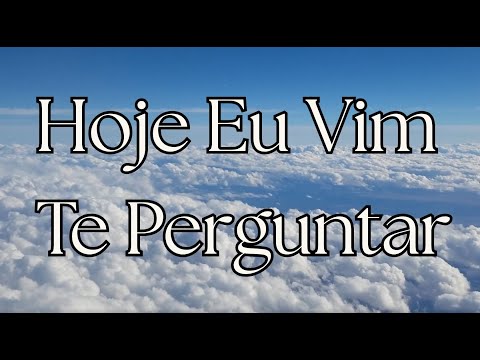 TODAY I CAME TO ASK YOU - Single Hymn - With Lyrics