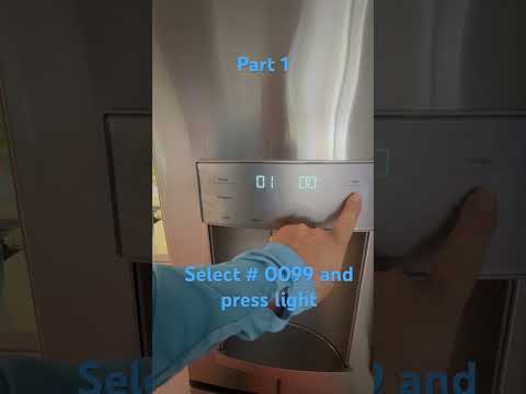 How to test Icemaker Refrigerator GE french doors GFE28GYNDFS