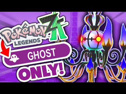 Can You Beat Pokémon Legends: ZA with ONLY GHOST TYPES?