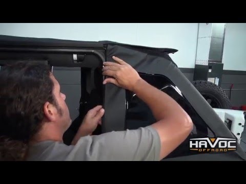 Bestop Trektop NX Remove and Install Windows - HavocOffroad.com