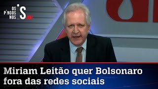 Augusto Nunes: Miriam Leitão acha que Cuba acerta ao calar adversários