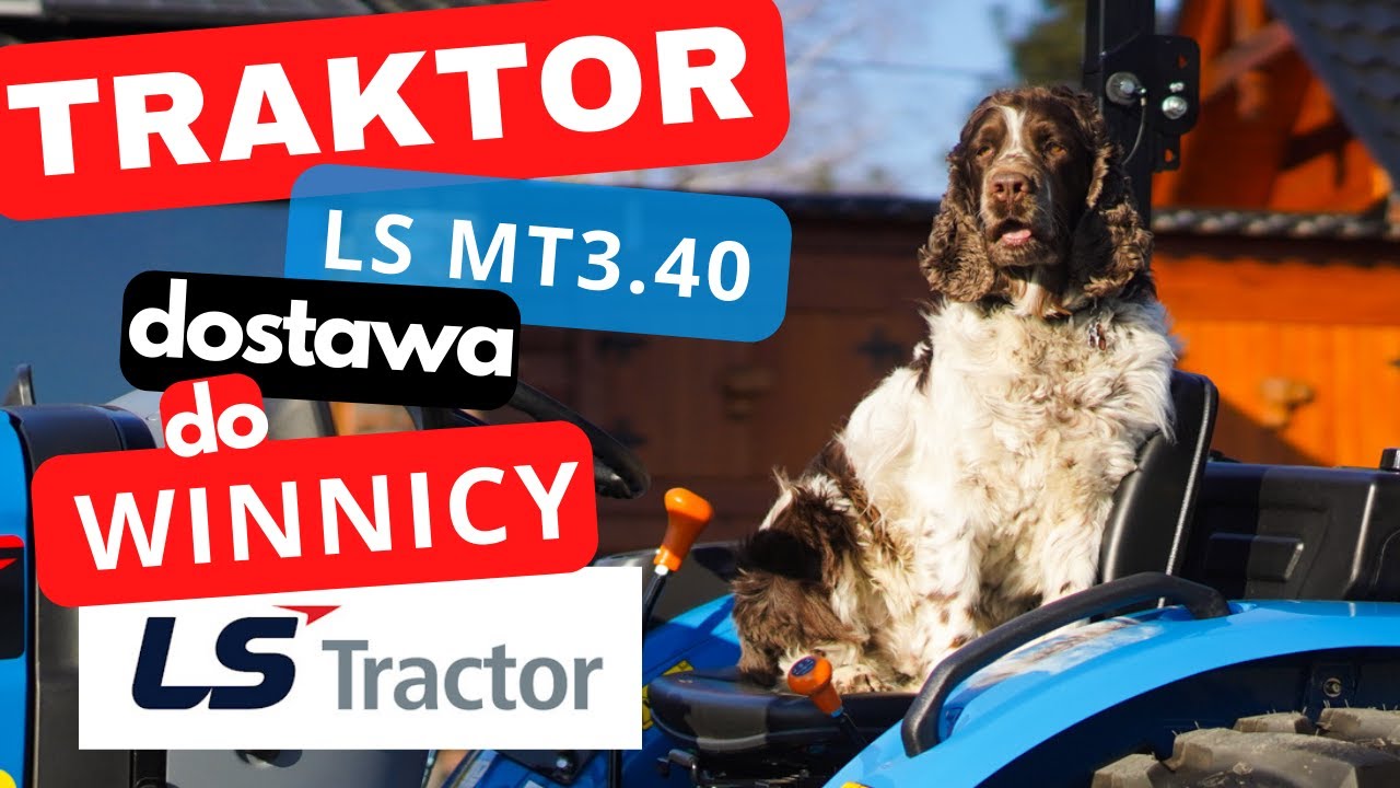 Traktor do winnicy :: LS Tractor MT3.40 :: Winnica Widokowa Kombornia :: Traktor.com.pl