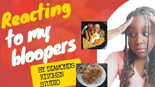 Reacting to my bloopers