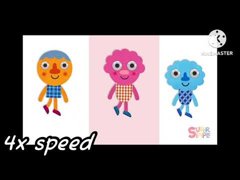 Noodle & pals walking walking 2x, 4x, 8x, 16x, 32x