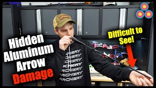 How to Spot Damaged Aluminum Arrows | Indoor Archery Safety