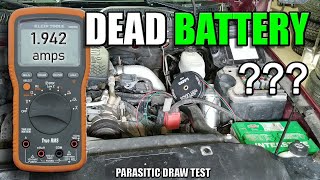 How to do a Parasitic Draw Test | Includes Repairing the Draw