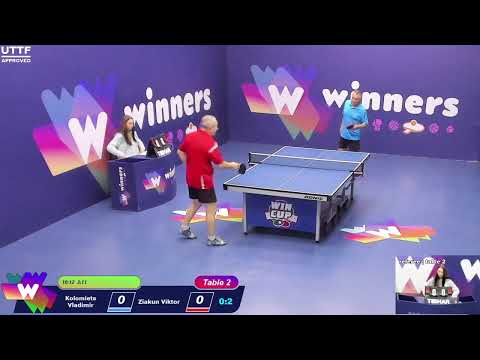 WINners CUP table 2  22.12 Kolomiets Vladimir - Ziakun Viktor   19:00
