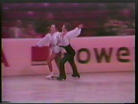 Petra Born & Rainer Schönborn FRG - 1981 World Championships Original Set Pattern Dance