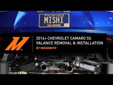 2016+ Chevrolet Camaro SS & 2.0T Valance Removal and Installation by Mishimoto