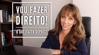 Quais são as áreas que consigo atuar após o curso de Direito?