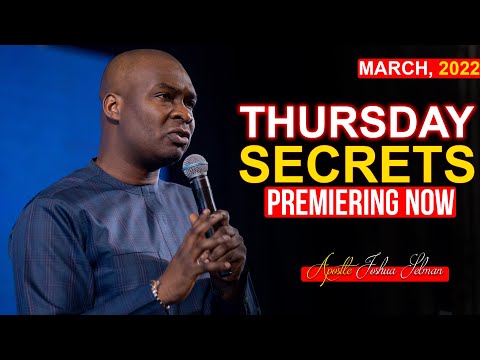THURSDAY SECRETS, 14Th April 2022 | Apostle Joshua Selman 2022 | Commanding Your Morning |