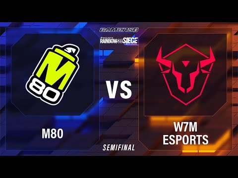 M80 vs. w7m esports // Rainbow Six: Siege at Gamers8 // Day 3