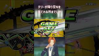 テリー1分short解説【復帰阻止空Nナックル】 #スマブラsp #スマブラ