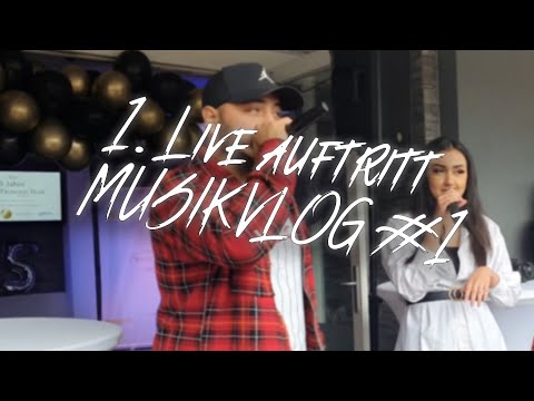 UNSER ERSTER LIVE-AUFTRITT! | MUSIKVLOG #1