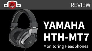 Video thumbnail for Yamaha HPH MT7 Review by Padbangers
