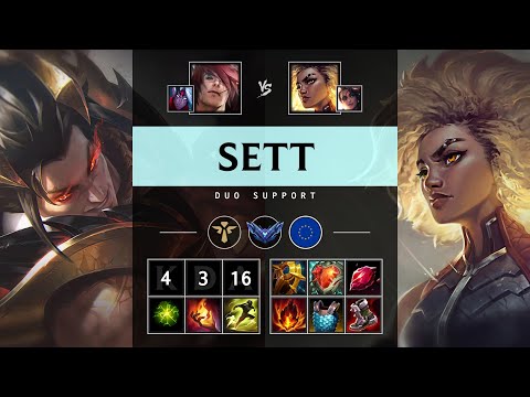 Sett Support vs Rell - EUW Diamond Patch 25.S1.2