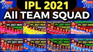 IPL 2021 - All 8 IPL Team New Squad For The IPL 2021 | IPL 2021 Auction
