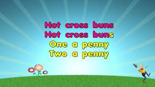 Download lagu Hot Cross Buns - Nursery Rhyme (KARAOKE) mp3