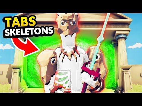NEW Portal That Summons Mighty SKELETONS In TABS (Totally Accurate Battle Simulator Funny Gameplay)