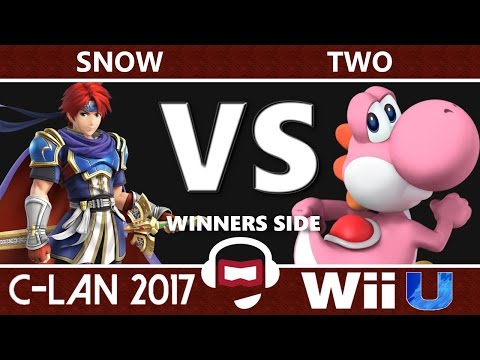C-LAN 2017 Smash 4: WR1 - Snow (Roy) vs tWo (Yoshi, Link)
