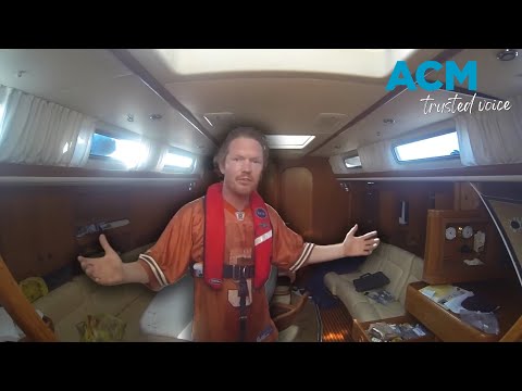 Eerie moment sailor finds 'ghost ship' drifting in the Atlantic Ocean