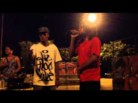 Batalha da Pista (21/02/2015) - Jhonn (Jesus) vs Samora (Hitler) 2º round