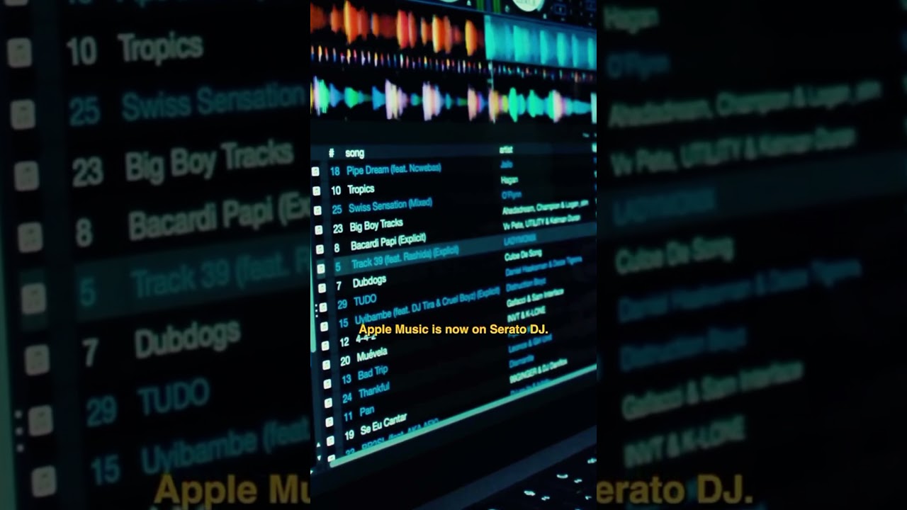 @AppleMusic is now available on @SeratoHQ  DJ pro - we can access music from our Apple Music